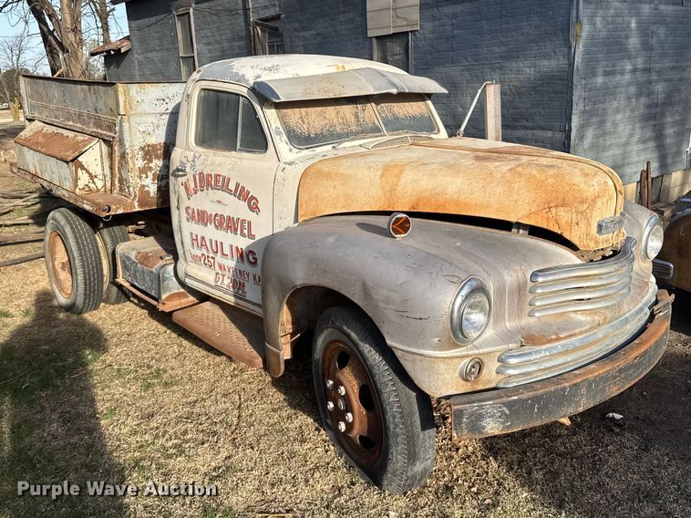 image for item FB7094 1949 Nash flatbed truck