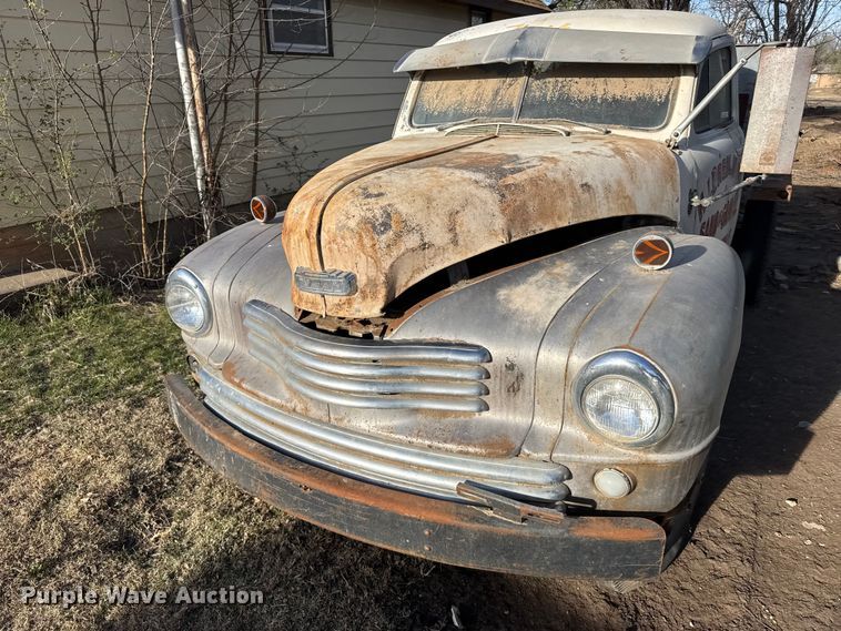 image for item FB7094 1949 Nash flatbed truck