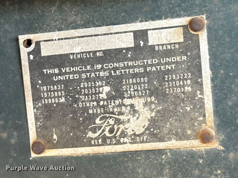 image for item FB7097 1949 Ford F1 pickup truck