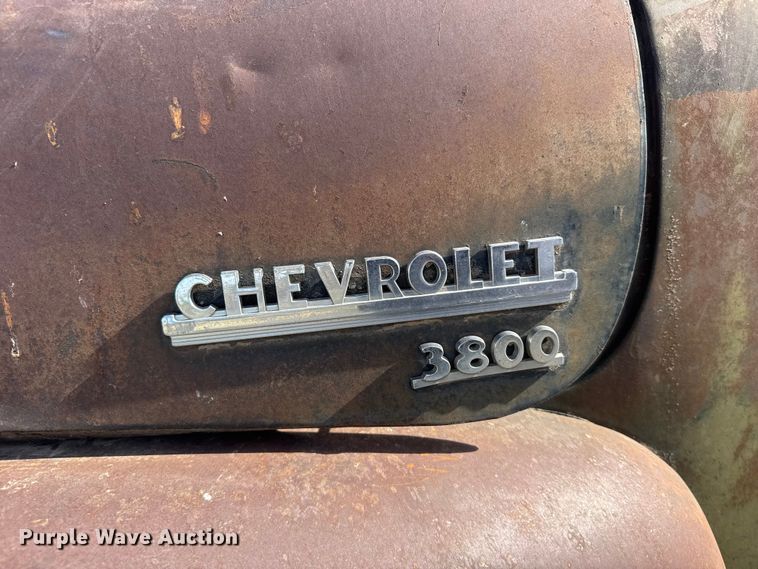 image for item FB7098 1952 Chevrolet 3800 pickup truck