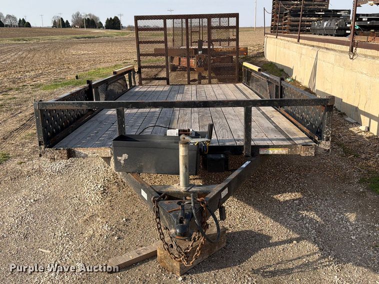 image for item FB8034 2023 Sure-Trac ST8216TATTV-B-070 utility trailer