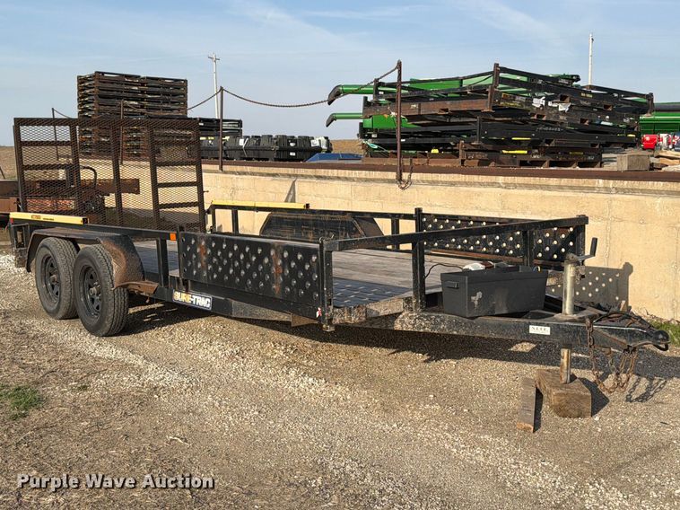 image for item FB8034 2023 Sure-Trac ST8216TATTV-B-070 utility trailer