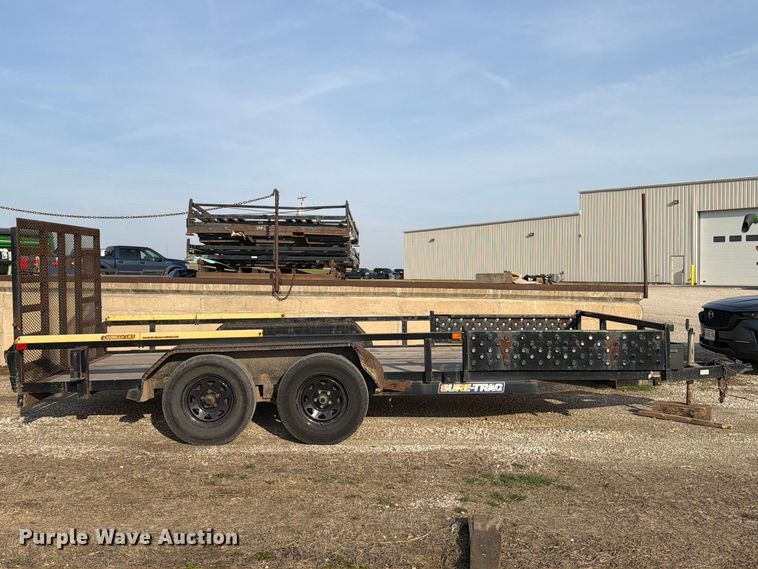 image for item FB8034 2023 Sure-Trac ST8216TATTV-B-070 utility trailer