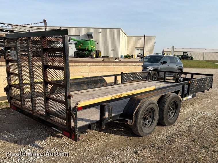 image for item FB8034 2023 Sure-Trac ST8216TATTV-B-070 utility trailer