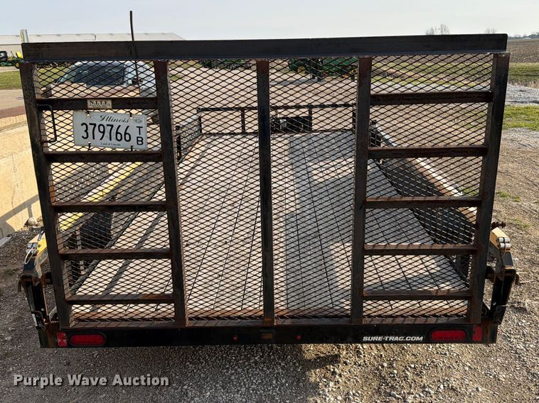 image for item FB8034 2023 Sure-Trac ST8216TATTV-B-070 utility trailer