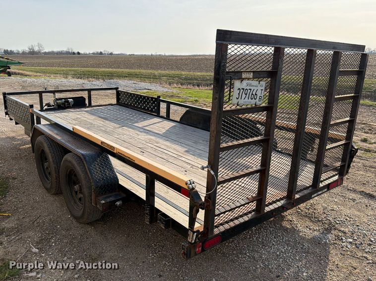 image for item FB8034 2023 Sure-Trac ST8216TATTV-B-070 utility trailer