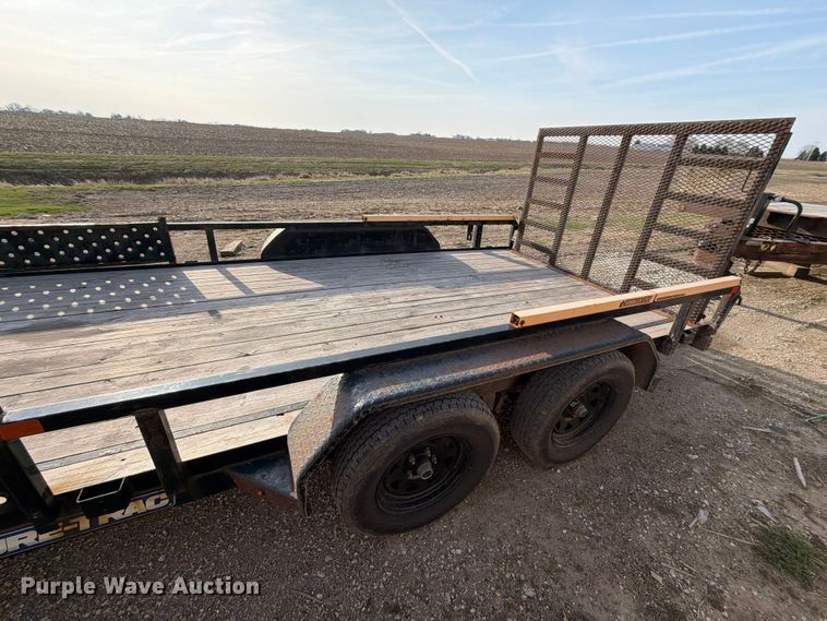 image for item FB8034 2023 Sure-Trac ST8216TATTV-B-070 utility trailer
