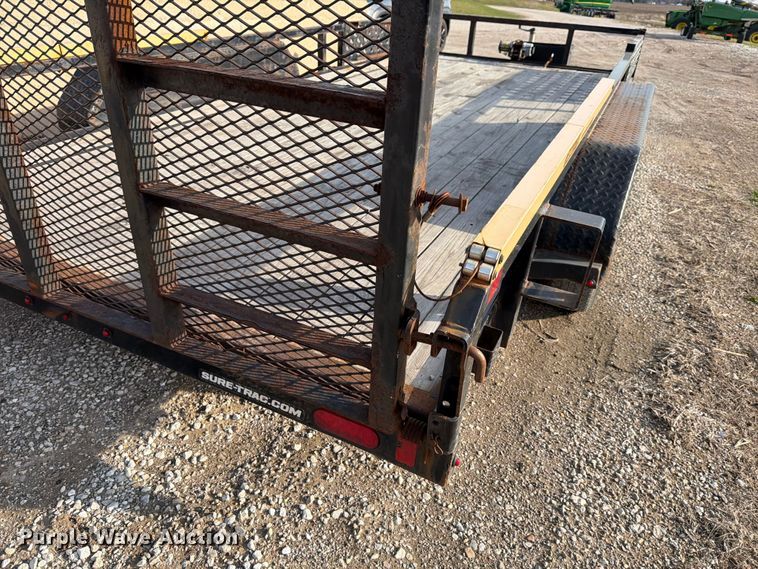 image for item FB8034 2023 Sure-Trac ST8216TATTV-B-070 utility trailer
