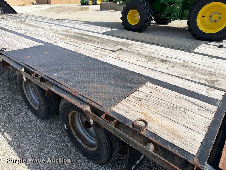 image for item FB8035 2018 PJ Trailer Gooseneck LD302 equipment trailer