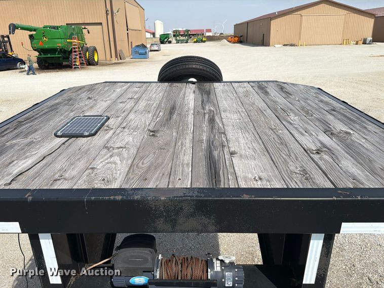 image for item FB8035 2018 PJ Trailer Gooseneck LD302 equipment trailer
