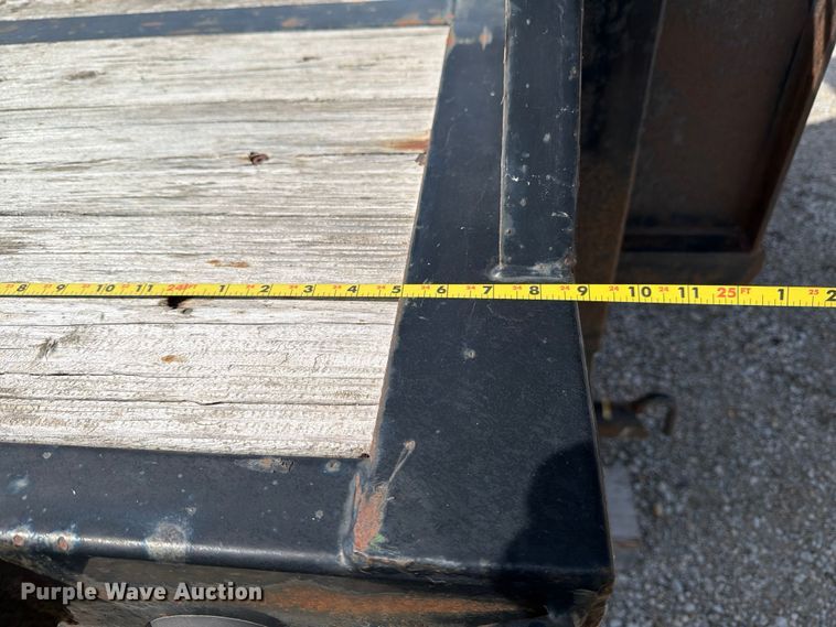 image for item FB8035 2018 PJ Trailer Gooseneck LD302 equipment trailer