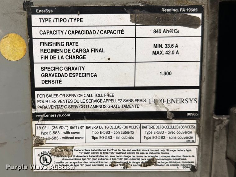 image for item FB8054 2016 Crown RR5725-35 reach truck