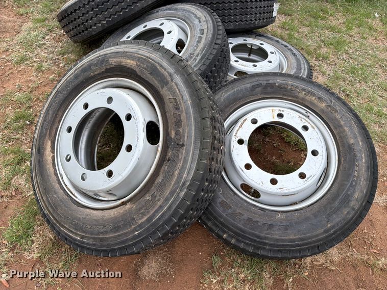 image for item FB8066 (8) Provider LLA78 235/75R17.5 tires and wheels