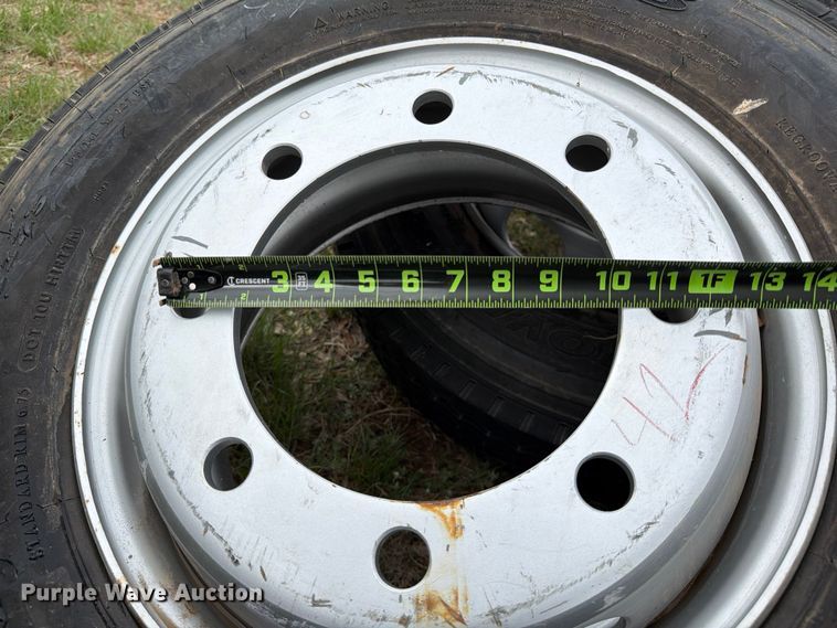 image for item FB8066 (8) Provider LLA78 235/75R17.5 tires and wheels