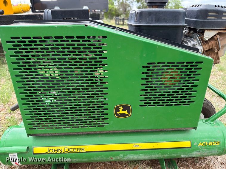 image for item FB8069 John Deere AC1-8GS air compressor