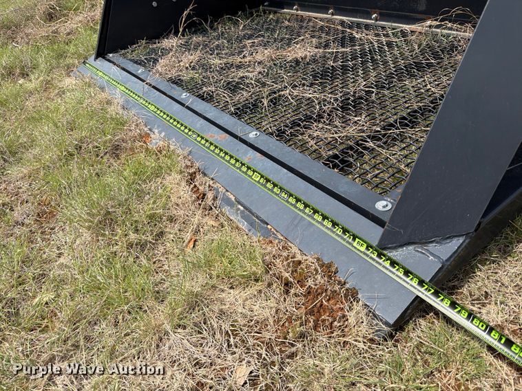 image for item FB8081 2023 Wolverine SB-12-72W skid steer screening bucket