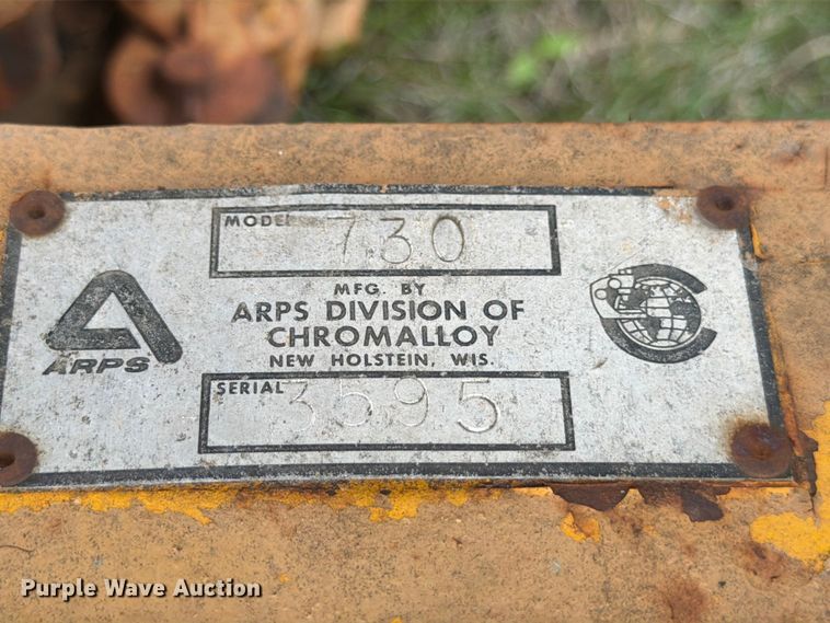 image for item FB8083 ARPS 730 backhoe attachment