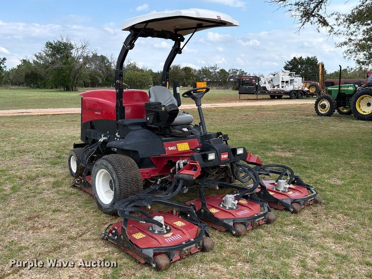 image for item FB8107 2017 Toro Groundsmaster 4500D lawn mower
