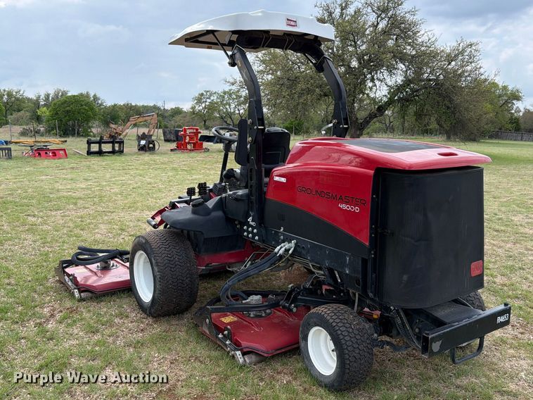 image for item FB8107 2017 Toro Groundsmaster 4500D lawn mower