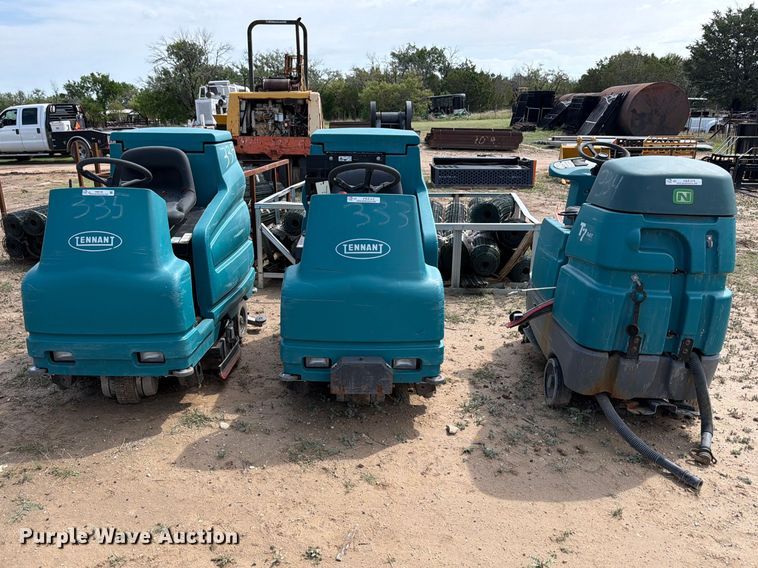 image for item FB8109 (3) Tennant floor scrubbers