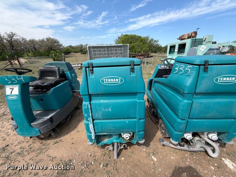 image for item FB8109 (3) Tennant floor scrubbers