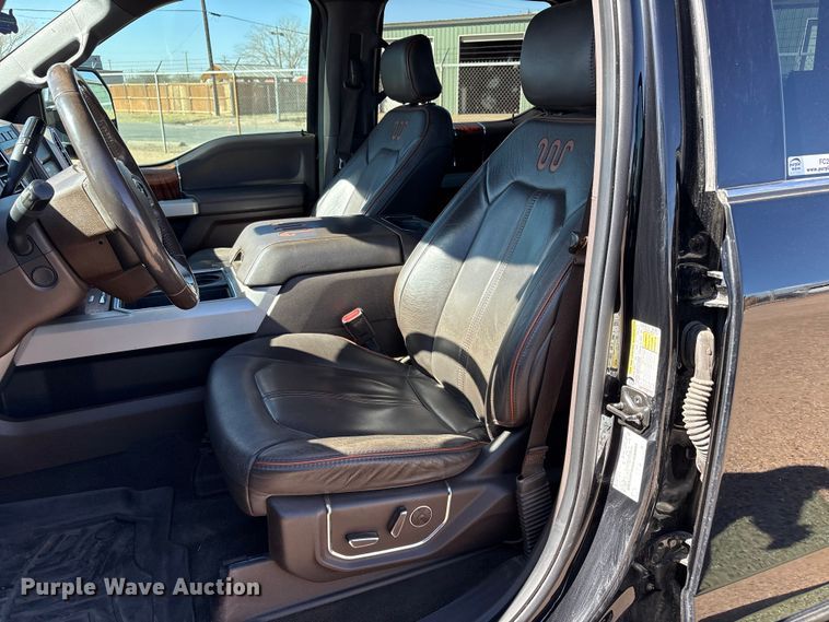 image for item FC2113 2017 Ford F350 King Ranch Crew Cab pickup truck