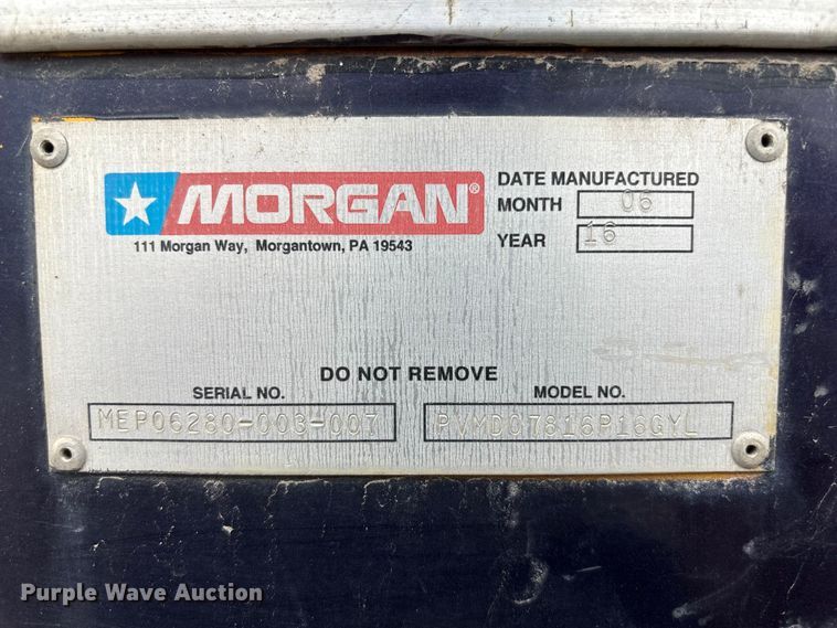 image for item FC4539 2016 GMC Savana 3500 box truck