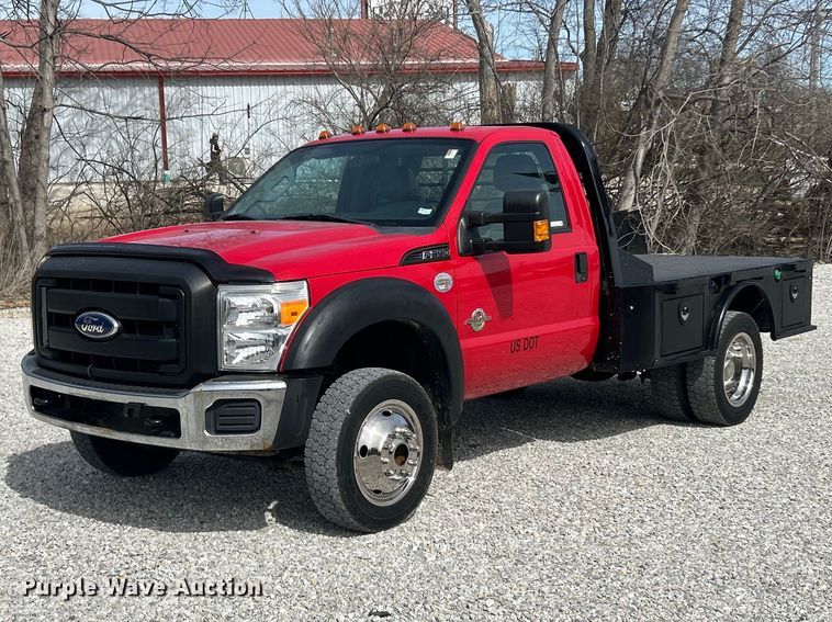 image for item FC5194 2011 Ford F550 XL Super Duty flatbed truck
