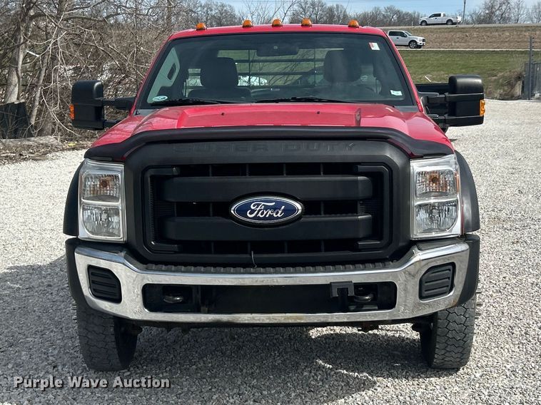 image for item FC5194 2011 Ford F550 XL Super Duty flatbed truck