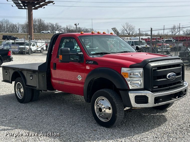 image for item FC5194 2011 Ford F550 XL Super Duty flatbed truck