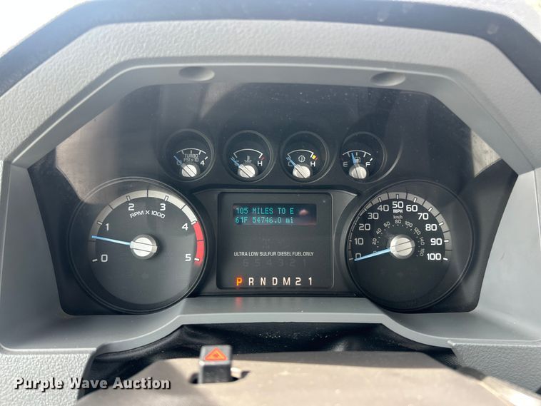 image for item FC5194 2011 Ford F550 XL Super Duty flatbed truck