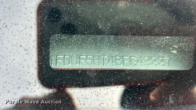 image for item FC5194 2011 Ford F550 XL Super Duty flatbed truck