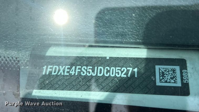 image for item FC5195 2018 Ford E450 van cab and chassis