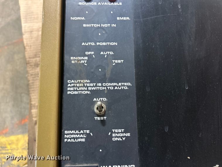 image for item FC5210 Kohler 60RZ272 generator