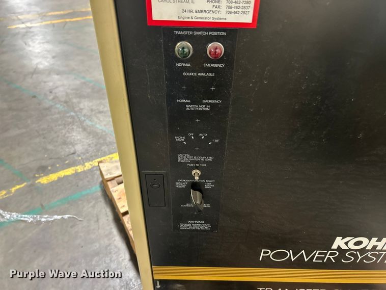 image for item FC5213 Kohler 15RES generator