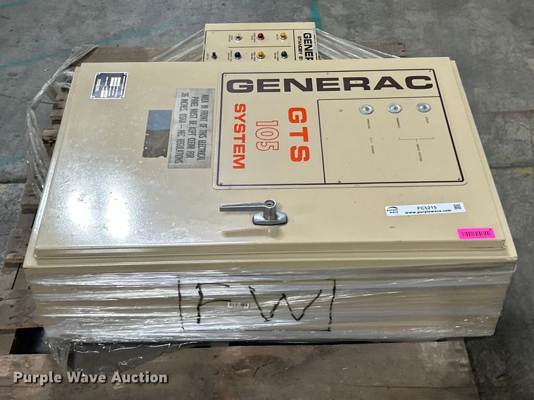 image for item FC5215 Generac GTS 105 transfer switch