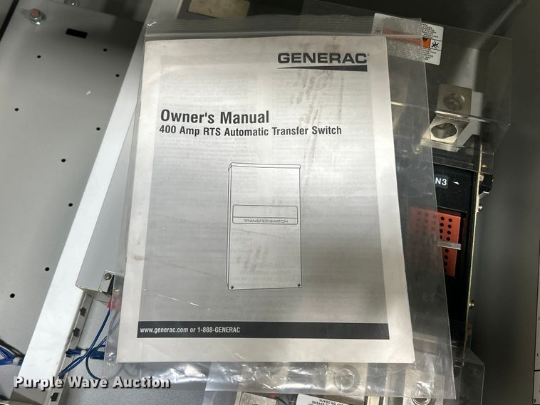 image for item FC5218 Generac transfer switch