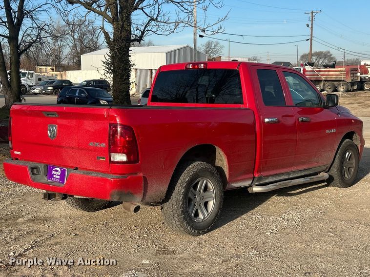 image for item FC5252 2010 Dodge Ram 1500 Ext. Cab pickup truck