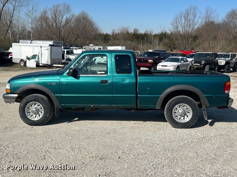image for item FC5255 1998 Ford Ranger XLT Ext. Cab pickup truck