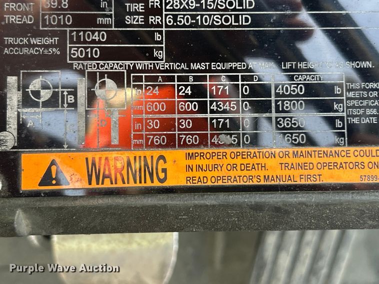 image for item FC5282 Toyota 8FGU30 forklift