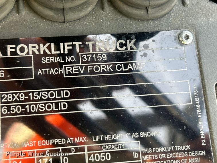 image for item FC5282 Toyota 8FGU30 forklift