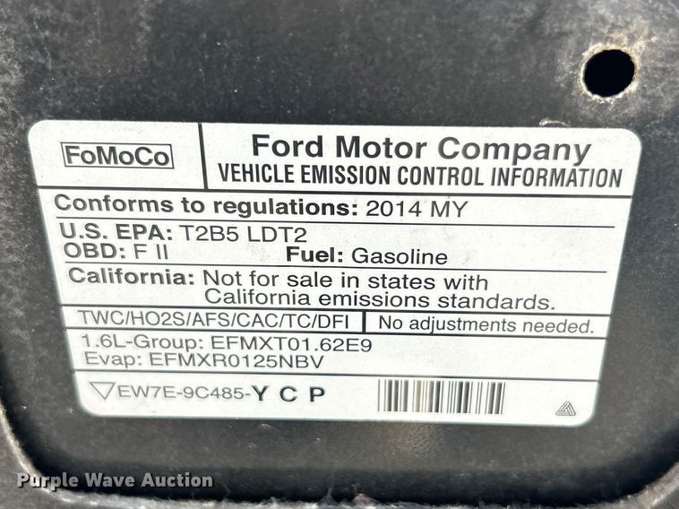 image for item FC5284 2014 Ford Escape SE SUV