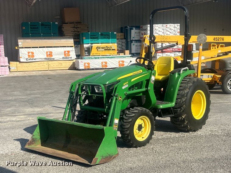 image for item FC5288 2018 John Deere 3038E MFWD tractor