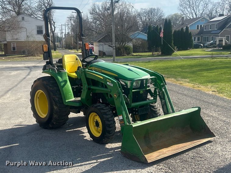 image for item FC5288 2018 John Deere 3038E MFWD tractor