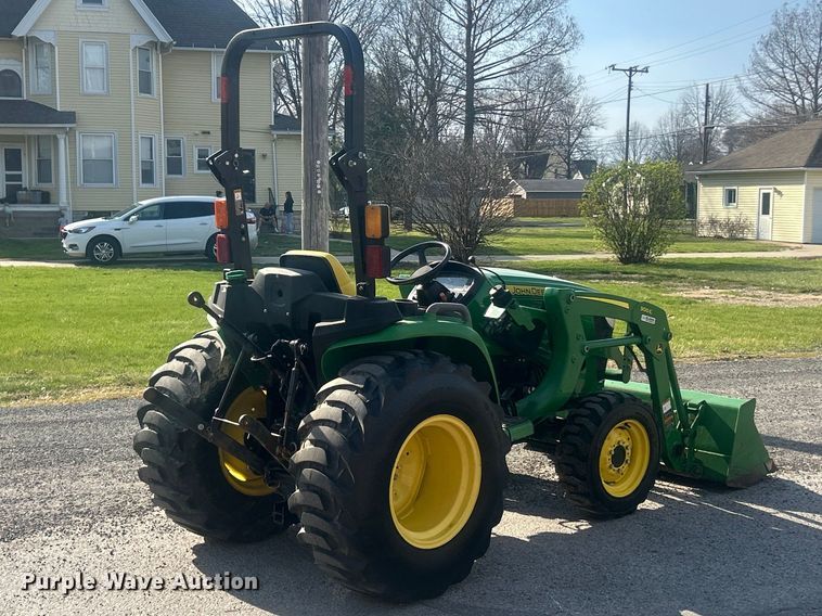 image for item FC5288 2018 John Deere 3038E MFWD tractor