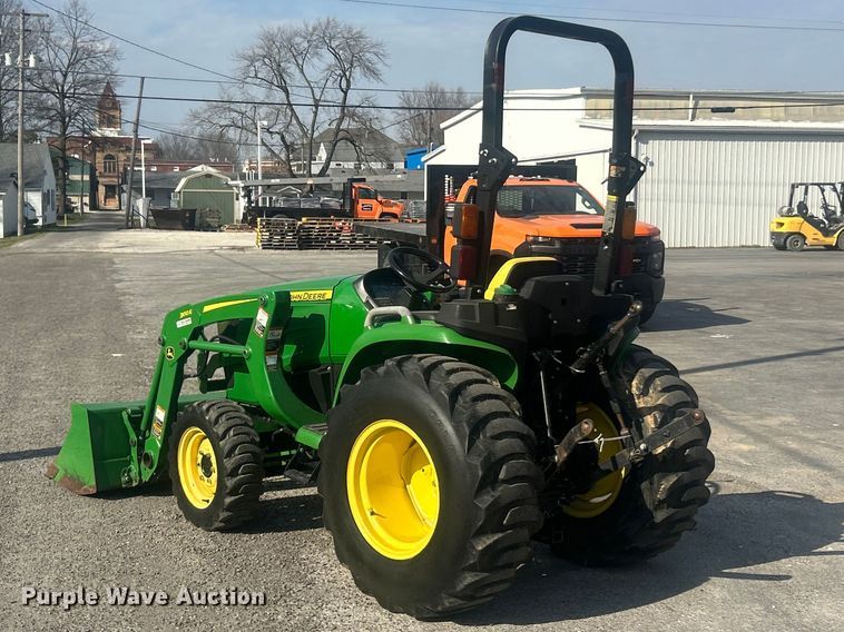 image for item FC5288 2018 John Deere 3038E MFWD tractor