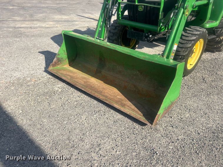 image for item FC5288 2018 John Deere 3038E MFWD tractor