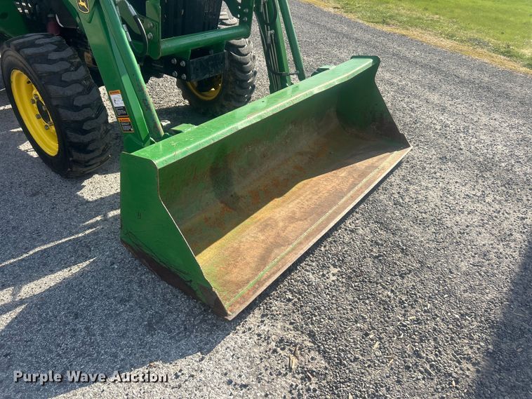 image for item FC5288 2018 John Deere 3038E MFWD tractor