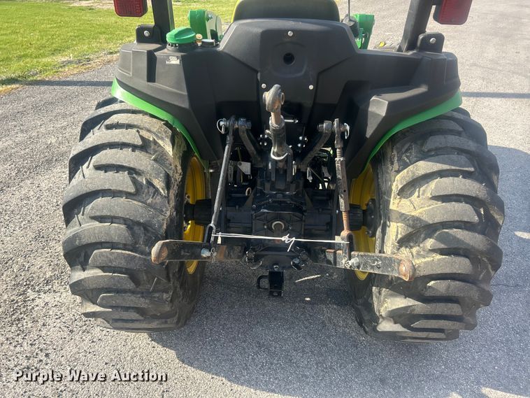image for item FC5288 2018 John Deere 3038E MFWD tractor