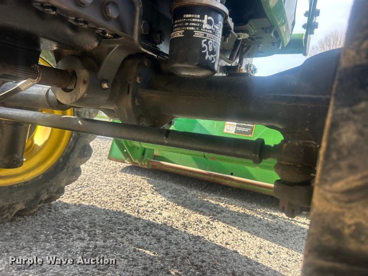 image for item FC5288 2018 John Deere 3038E MFWD tractor